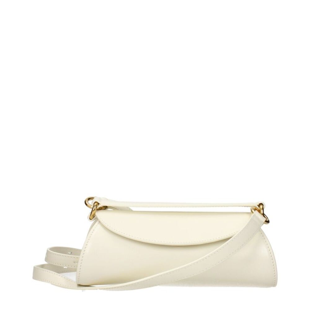 Jil Sander Beige Leather Women's Handbag
